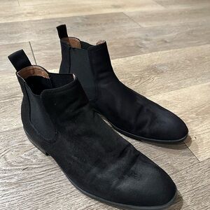 H&M Men's Classic Black Chelsea Boots